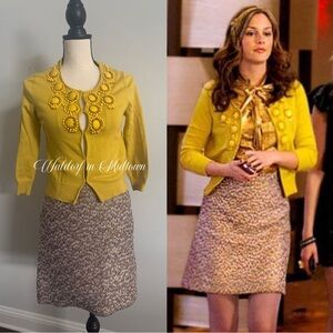 ASO BLAIR WALDORF cardigan + skirt